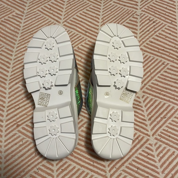 Public Desire Elma Chunky Iridescent Sandal size 8 - Picture 6 of 15